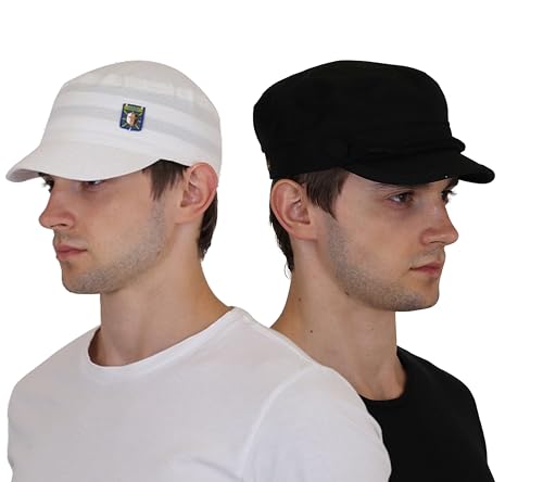 Image of NEON ROCK Men Women Stylish Dori Cap Stylish Premium Cotton Hat Cap for Summer, Winter, Spring, Autumn and All Activities, Freesize Pack of 1