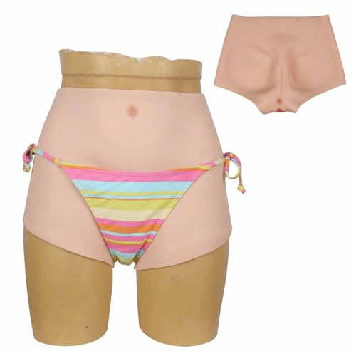 Bragas de silicona con vagina falsa gaff panty para crossdresser
