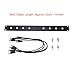 VELATEMOR Front Mount Antenna Rack Kit Enhanced Performance for SLX Wireless System 1U Panel BNC Cable Suitable for All Standard 19 Inch Racks Aluminum Alloy for DJs Musicians