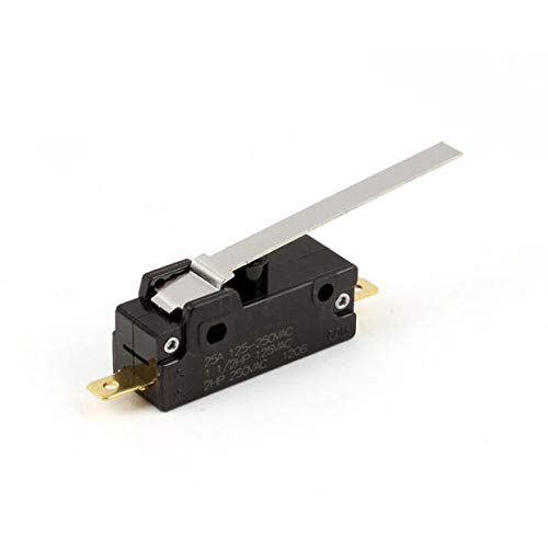 Vulcan Vulcan Hart 00-347717-00001 Black Door Switch, Mechanical, Hinge Lever, Automatic