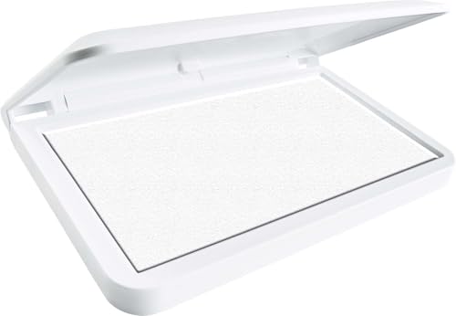 COLOP MAKE 1 Stempelkissen, frozen white, 50 x 90 mm, Kissen für traditionelle Handstempel und Kreativstempel