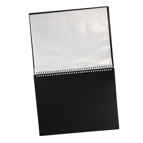 OFFSCH A4 Music Score Folder Plastic Sleeves 40-Pages Capacity Piano Folder Key Sheet Music Collection Organizer