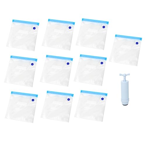 Mikinona 11pcs Cat Dog Food Preservation Bag Vacuum Food Bag No Odor Fresh Keeping Bag