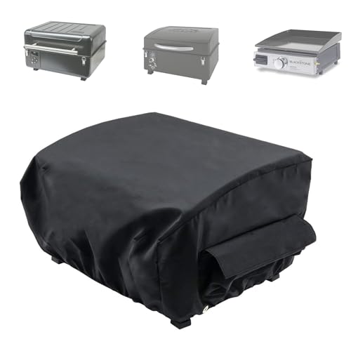 Grill Cover for Traeger Ranger/Scout Series & Blackstone 17" Griddle–BAC475