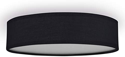 Smartwares Ceiling Light, Black, 40 cm, 3 x E14 Bulb Fittings, Suitable for LED Bulbs