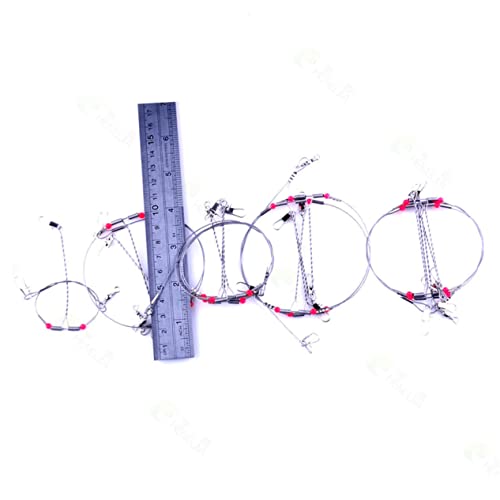 Kisangel Fishing Lines Metal Strong Strength Stainless Swivels Braid miniatura 4