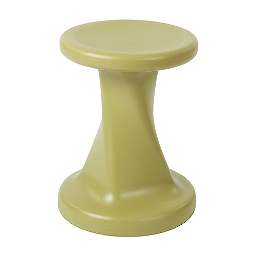 Image of ECR4Kids Twist Active Wobble Stool, 18in Seat Height, Classroom Furniture, Fern Green
