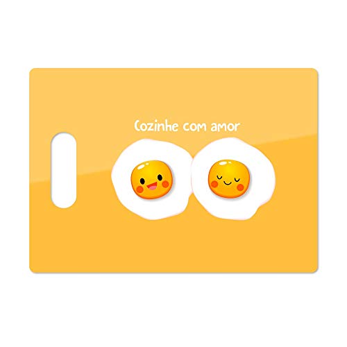 Beek Geek's Stuff Tábua De Carne De Vidro 35x25cm, Linha Fofura, ...