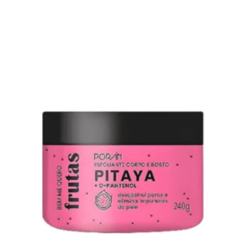 Esfoliante Corporal e Facial Poran Pitaya 240g - Pele Renovada e Suave - PR210