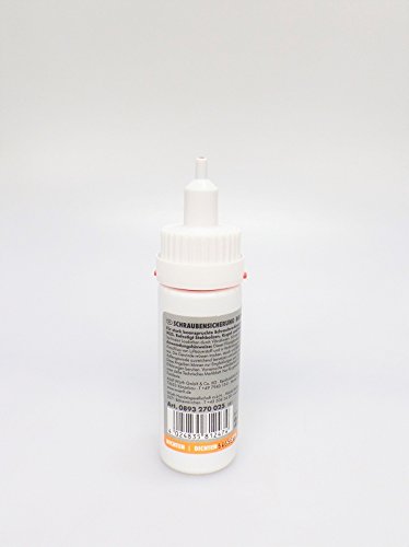 5 x Würth fixation des vis (4024835812474 haute ténacité 25gr schraubenkleber)