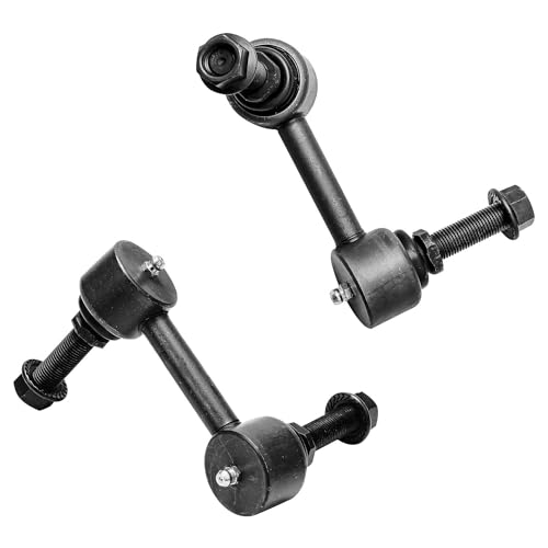 Image of Detroit Axle - 8pc Front End Kit for 2002-2003 Chevy Trailblazer GMC Envoy 2 Upper Control Arms 4 Upper & Lower Ball Joints 2 Sway Bar Links Isuzu Ascender Olds Bravada Replacement
