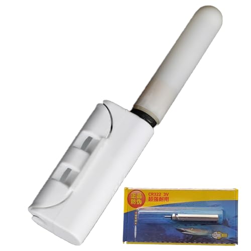 Zkhxhtg LED Bites Alarm Electronic Fishing Rod Tip LED Light for Night Fishing Water Proof Fishing Rod Glow Stick Rod Tip Light