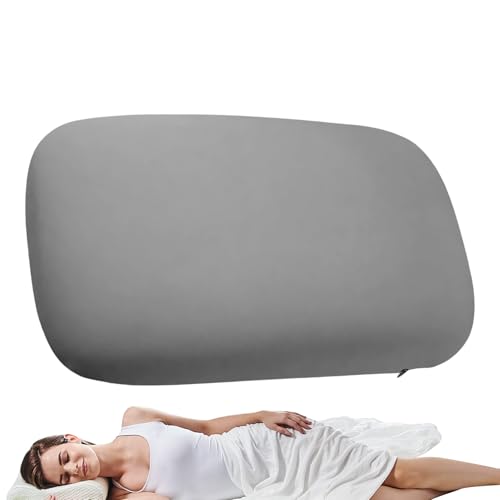 Almohada portátil genérica | Reposacabezas plegable | Ergonómico Portátil Plegable con Memoria de Forma Refrescante para Avión Camping Mochila Hotel