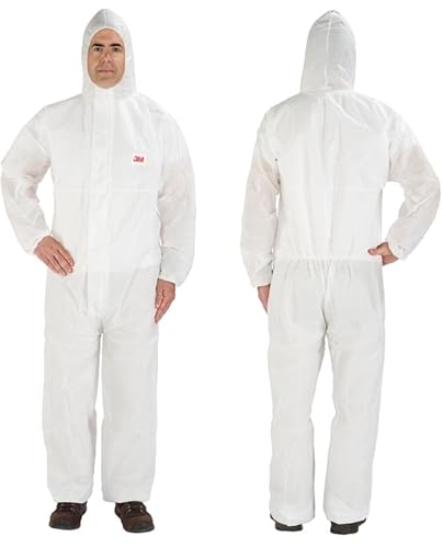 3M 4515 Schutzanzug, Typ 5/6, Größe 2XL, Weiß