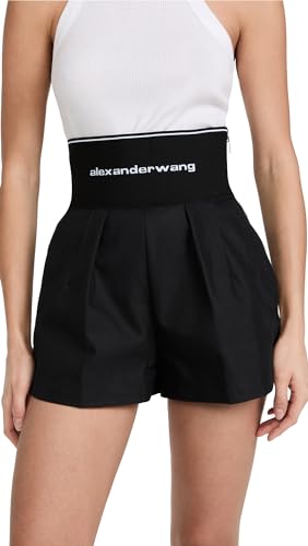 Alexander wang サファリショーツ　ブラック alexander wang コットン仕立て サファリショーツ 関税送料込