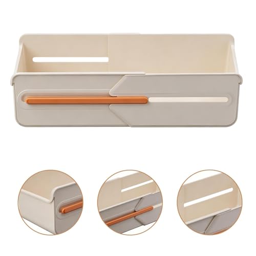 Bandeja de almacenamiento multiusos y cajón extraíble para muebles 8