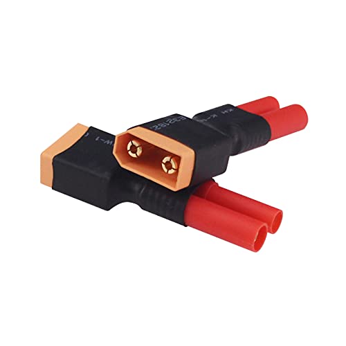 Adaptador No Wires XT90 Macho a HXT 4MM Hembra miniatura 4