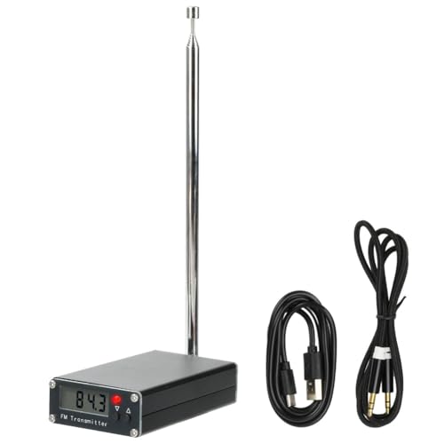 Émetteur FM 0,5 W stéréo haute précision avec écran digital LCD - 7