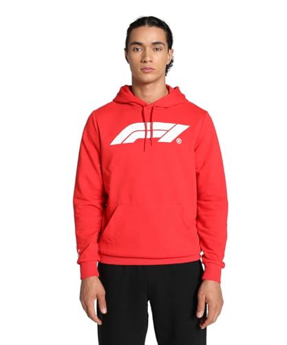 PUMA Herren F1® ESS Motorsport Hoodie mit Logo M, Pop Red – Ansicht 1