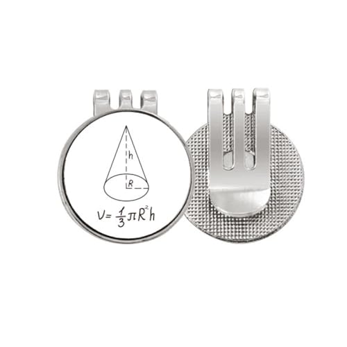 Marqueur de balle de golf Math Kowledge parfait sur le green avec clip