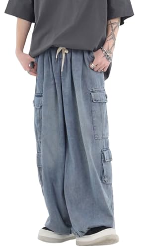 Baggy Jeans for Man Women Y2K Jeans Cargo Pants Relaxed Fit Jeans Baggy Jeans Denim Hip Hop Streetwear