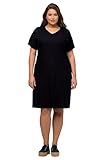 ulla popken leinenhose Hochwertige Leinenmischung Ulla Popken Damen Viskose Leinen Mix Kleid, Marine, 58-60 EU
