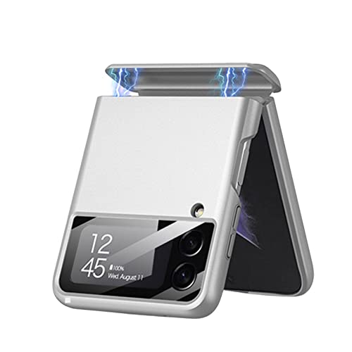 Capa de celular para Samsung Galaxy Z Flip 3 5G | Capa protetora completa com dobradiça magnética ex
