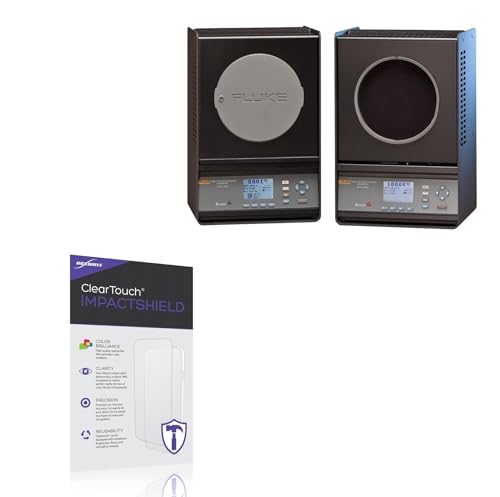 BoxWave Screen Protector Compatible with Fluke Calibration 4181 - ClearTouch ImpactShield (2-Pack), Impenetrable Screen Protector Flexible Film