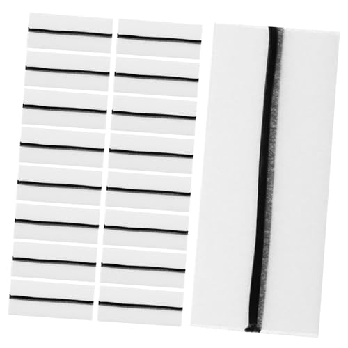 Gogogmee 40pcs Self-adhesive Eyelash Strips Black Makeup Tape for Instant Application Soft and Comfortable Gentle Skin for All Eye Shapes Needed