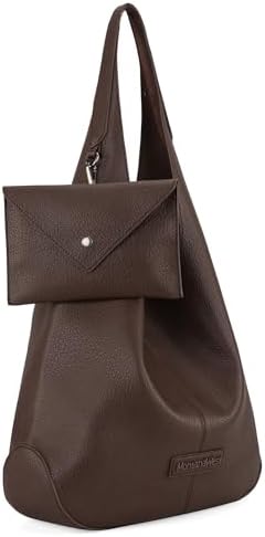 Montana West Hobo Bags Purse for Women Ultra Soft Foldable Shoulder Slouchy Handbags with Cosmetic bag | Purse, Ultra Soft, Foldable, with Cosmetic bag, Purse, Ultra Soft - Image 4