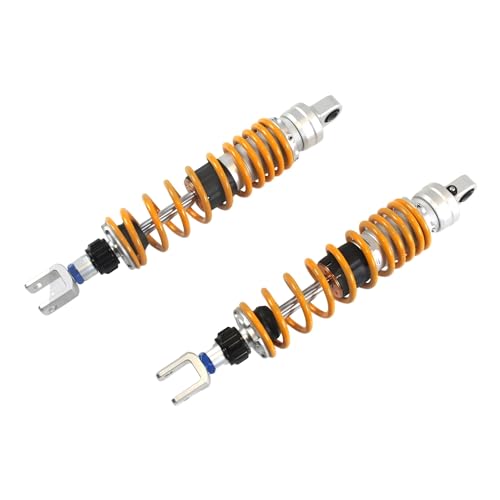 Suspension arrière moto amortisseurs 365mm renforcés avec ressort 7mm S2-250