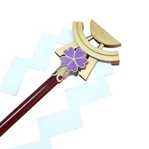 Genshin Impact Cosplay Props Weapons, Genshin Impact Yae Miko Headwear Varinha Adereços Cosplay