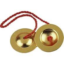 Instrumentet Muzik&euml; Manjeera Instrument Tradicionale Muzik&euml; Indiane Dia 4.1 Inches