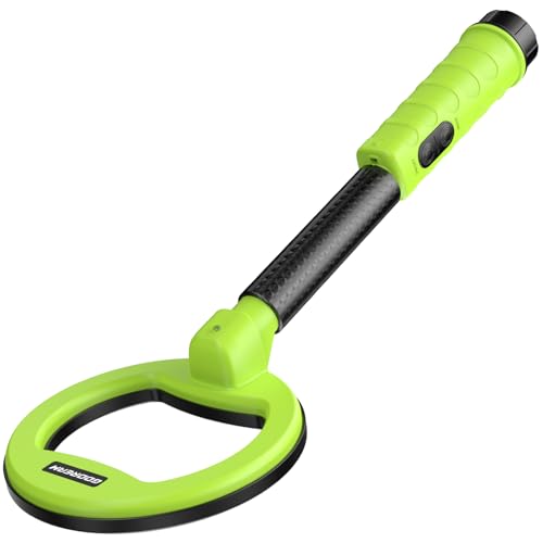 GDDREAM Underwater Metal Detector for Adults - IP68 Fully Waterproof up to 98FT Rechargeable 1600mAh Handheld Pinpointer High Sensitivity Gold Finder for Diving Beach & Treasure Hunting - Green