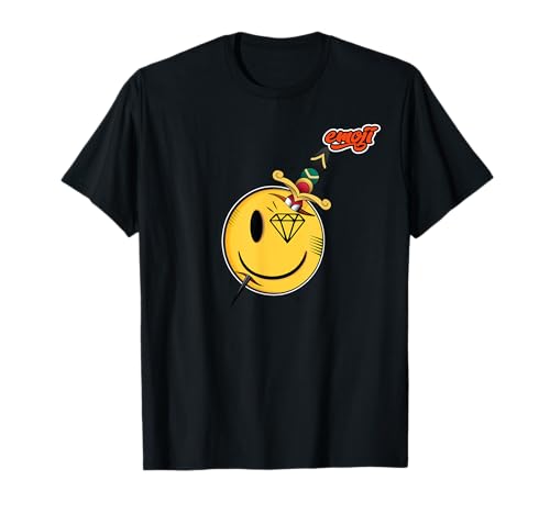 épée diamant oeil visage emojis T-Shirt
