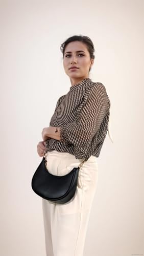 Shoulder Bags for Women, Cute Hobo Tote Handbag Mini Clutch Purse with Zipper Closure2