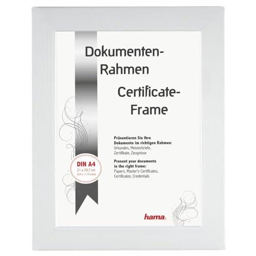 Hama hCc Paris Plastic Frame, white, 21 x 29.7 cm