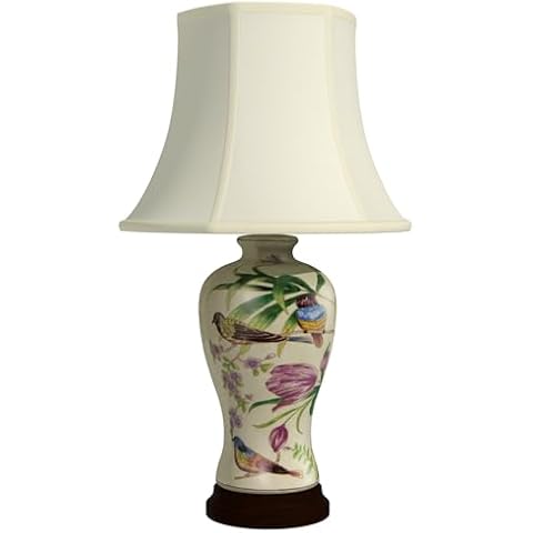Oriental Furniture 29" Porcelain Lamp Cover
