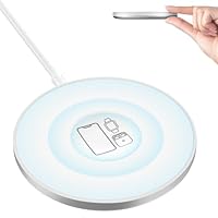Mag-Safe Ladegerät iPhone, Magnet Wireless Charger Induktive Ladestation für iPhone 17 16 15 14 13 12 Series, iPhone Induktive Kabelloses Ladepad Ladestation für Air-Pods 4 3 2 Pro Apple Watch