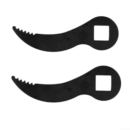 Gdfnmogo Cabezal adaptador de llave de palanca, acero al cromo vanadio tratado térmicamente, ajuste de 1/2 pulgada y 3/8 pulgadas, para reparación de automóviles y mecánica de bricolaje (2 piezas