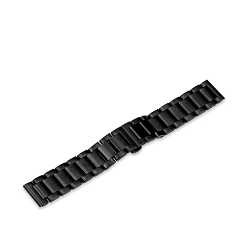 Bracelet en acier inoxydable 20/22 mm aux finitions brossées haut de gamme