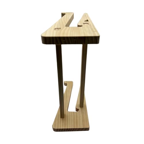Soporte vertical plegable de madera para laptop miniatura 4