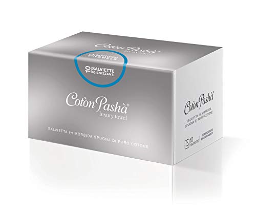 10 toallitas higienizantes de rizo de algodón puro, sin parabenos