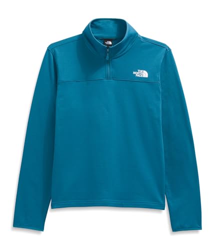 Image of THE NORTH FACE mens Cedar Trail Grid Fleece Quarter Zip Jacket | Cold Weather Top With Durable, Reinforced Bindings