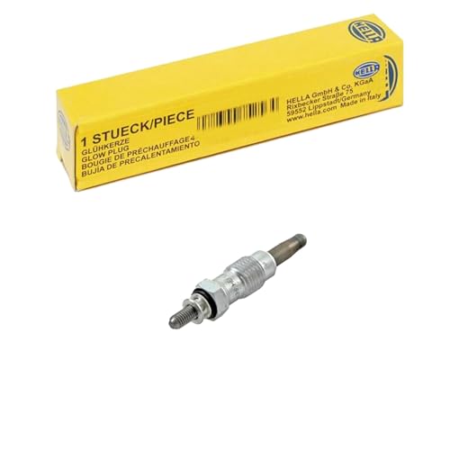 HELLA 8EG 008 498-721 Bujía de precalentamiento - Ancho llave: 12mm - Tipo bujía: Rendimiento mejorado - Conector: contacto roscado