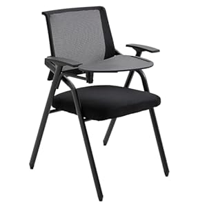 HAQMG Klappbarer Bürostuhl mit Netzrückenlehne