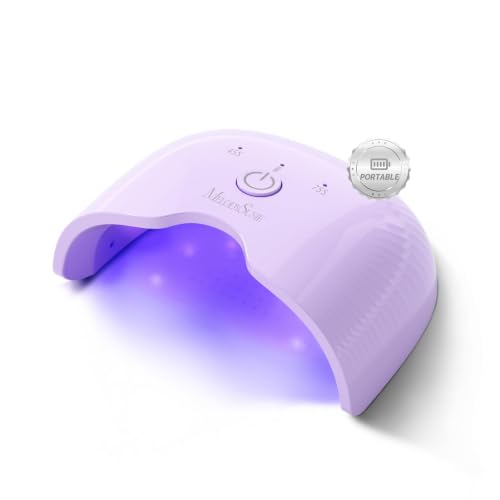 MelodySusie Lampe UV Ongles Gel, P-ART06G Sécheur LED pour Vernis à Ongles