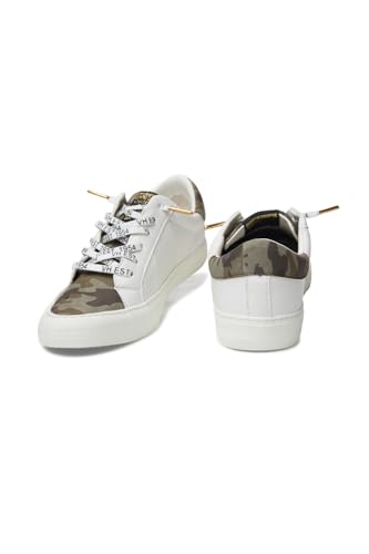 Image of VINTAGE HAVANA Grande Women's Fashion Sneakers White Camo Multi 6