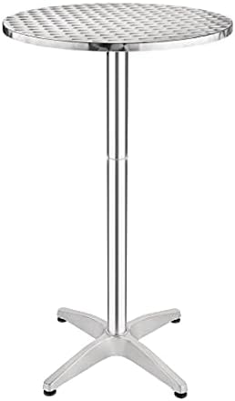 Bolero Poseur Table CafпїЅ Bar Terrace Patio Garden Furniture 1050X600Mm