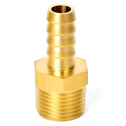 Accesorios de manguera de aire de 3/8 y adaptador 8mm MBSP con abrazadera 6